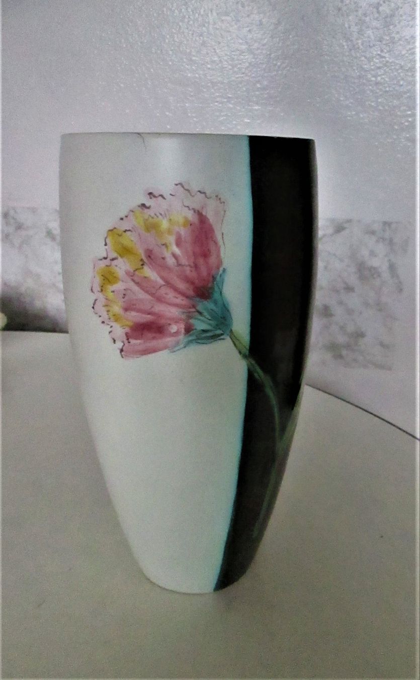 Vasi & Recipienti: Keramikvase, handbemalt – Usato da Sementina venduto da babucia 2