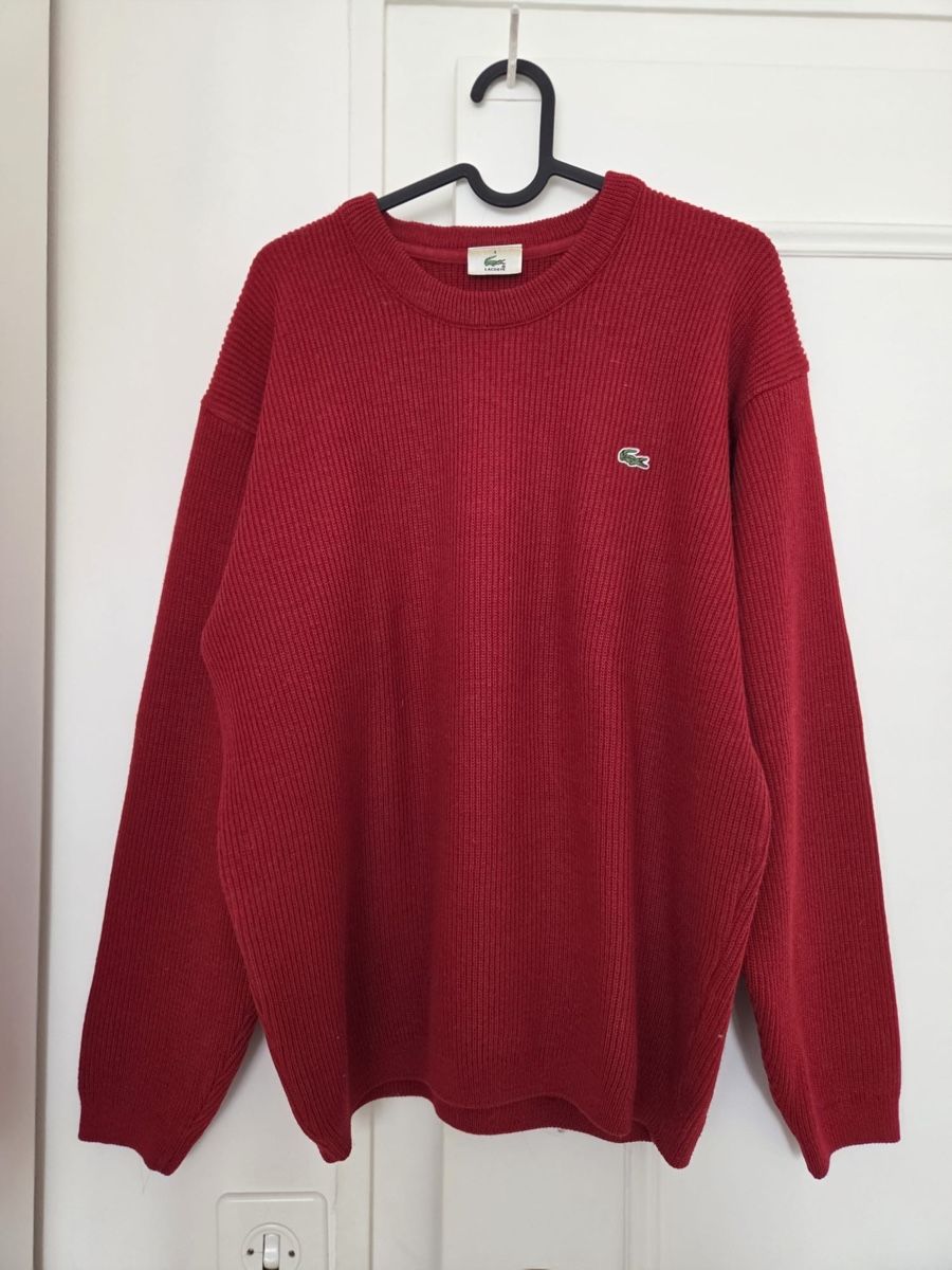 Lacoste Pulls & Sweat-shirts: Pull Lacoste rouge  – D'occasion à Thônex par emm_f5jb