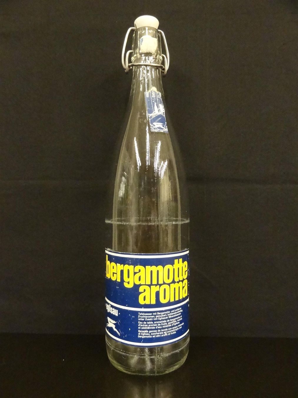 Gläser, Krüge & Flaschen: alte Flasche BERGAMOTTE EGLISAU 1970 – Gebraucht aus Kerzers von Flaschenposten 1