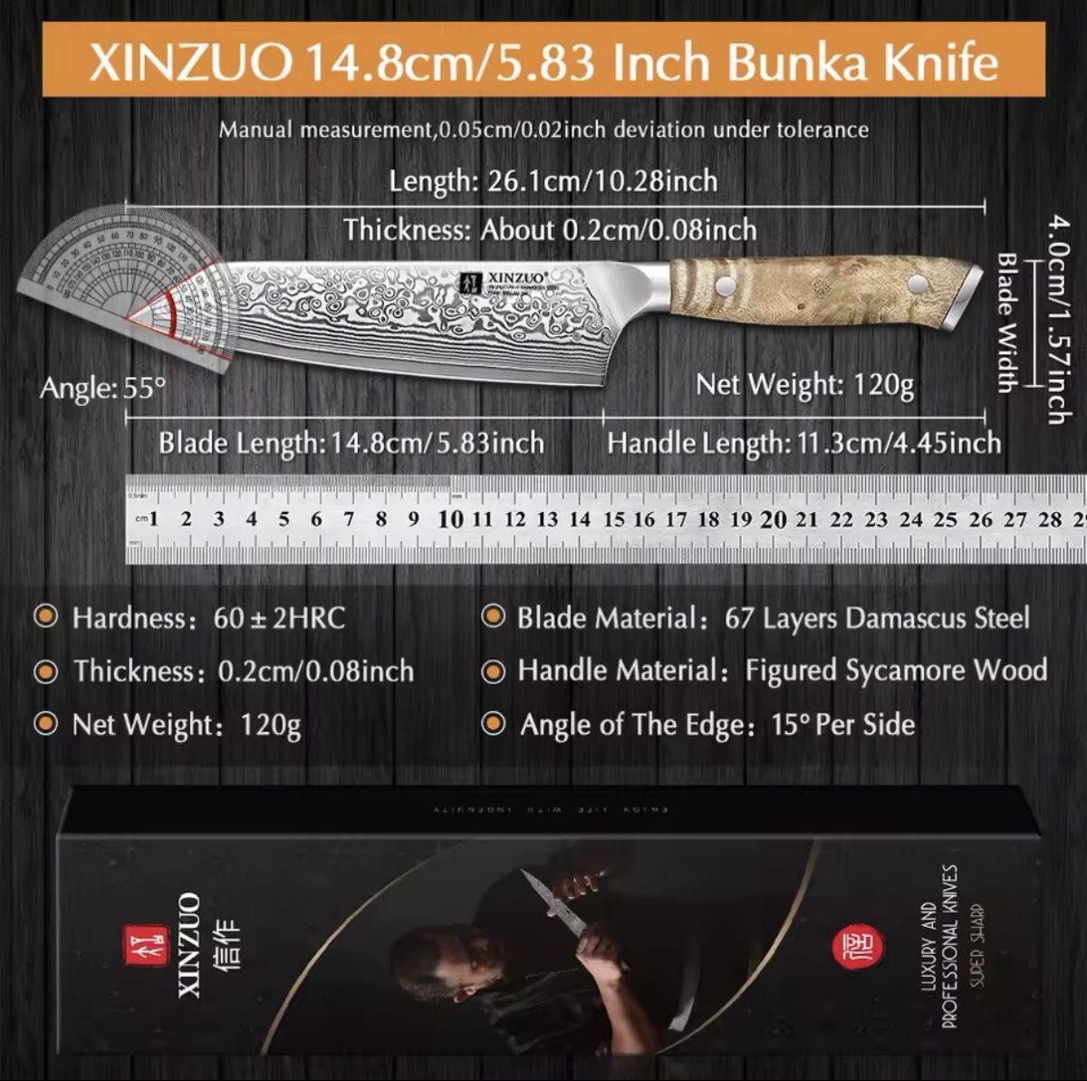 Coltelli da cucina: Japanisches Messer – Nuovo e nell'imballaggio originale da Arbon venduto da clothes187 2