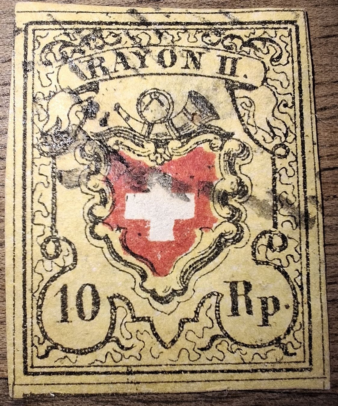 Tutti i francobolli: Rayon 16II Typ 3 E - LO Kat. 200.- – Usato da Balgach venduto da SIMEON27