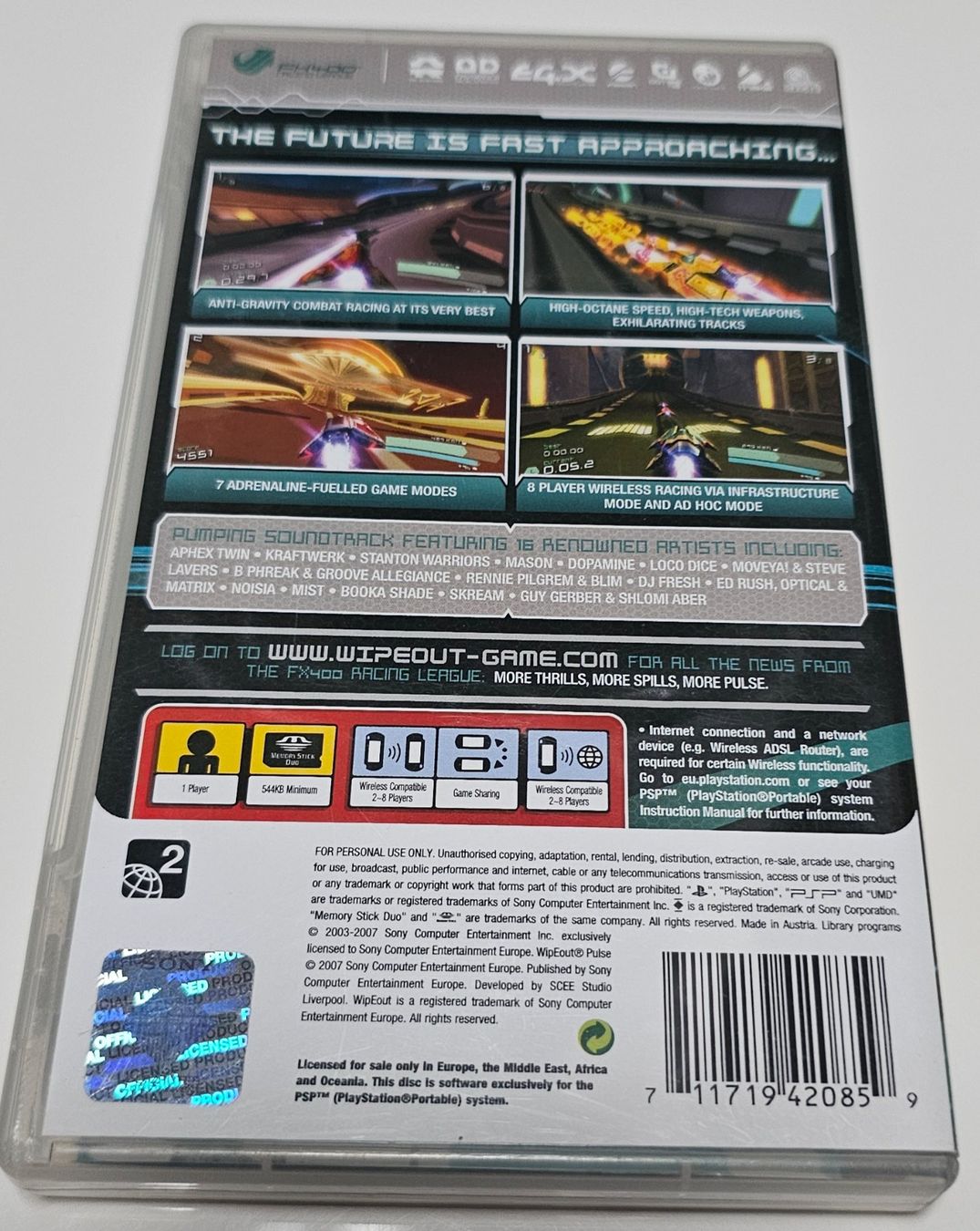Sony Spiele: PSP Spiel - Wipeout Pulse – Gebraucht aus La Garde von The_Hammer76 1