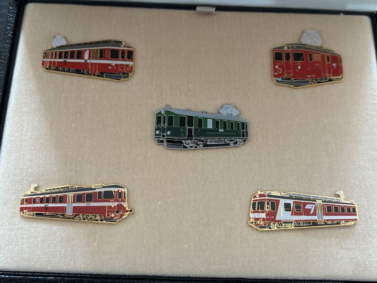 SBB/CFF/FFS Placchette & Badge: Seltenes CJ Set Schmid Müller 250 Stück – Usato da Uetendorf venduto da hoisle 1