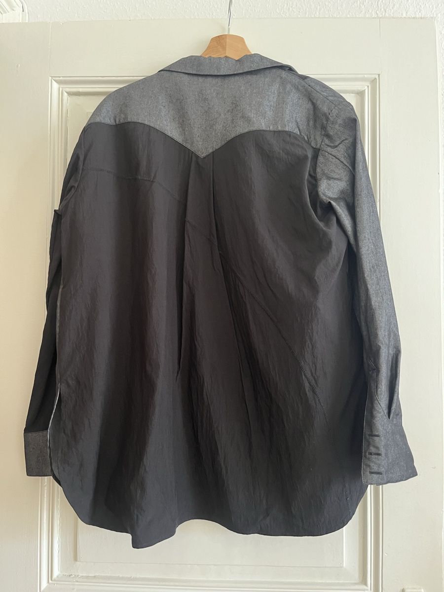 Chemisiers: blouson schwarz grau oversize – Neuf (Voir description) à Basel par cat_25m7 1