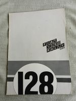 Automobil Prospekt / FIAT 128 RALLY 1300 Printed in Italy