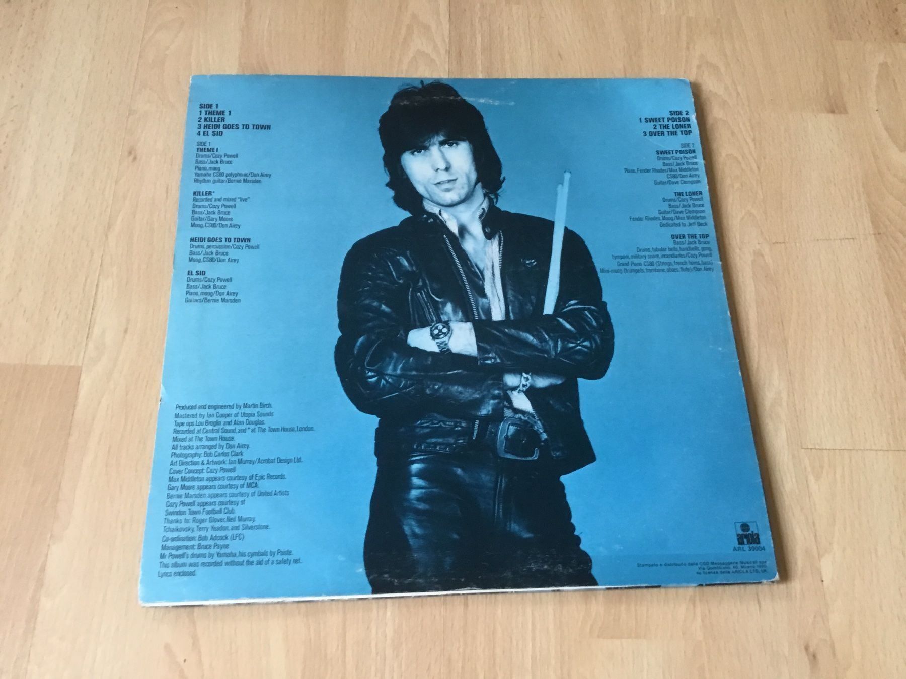 Schallplatten: Cozy Powell / Over the top – Gebraucht aus Kreuzlingen von Schuggerman 1