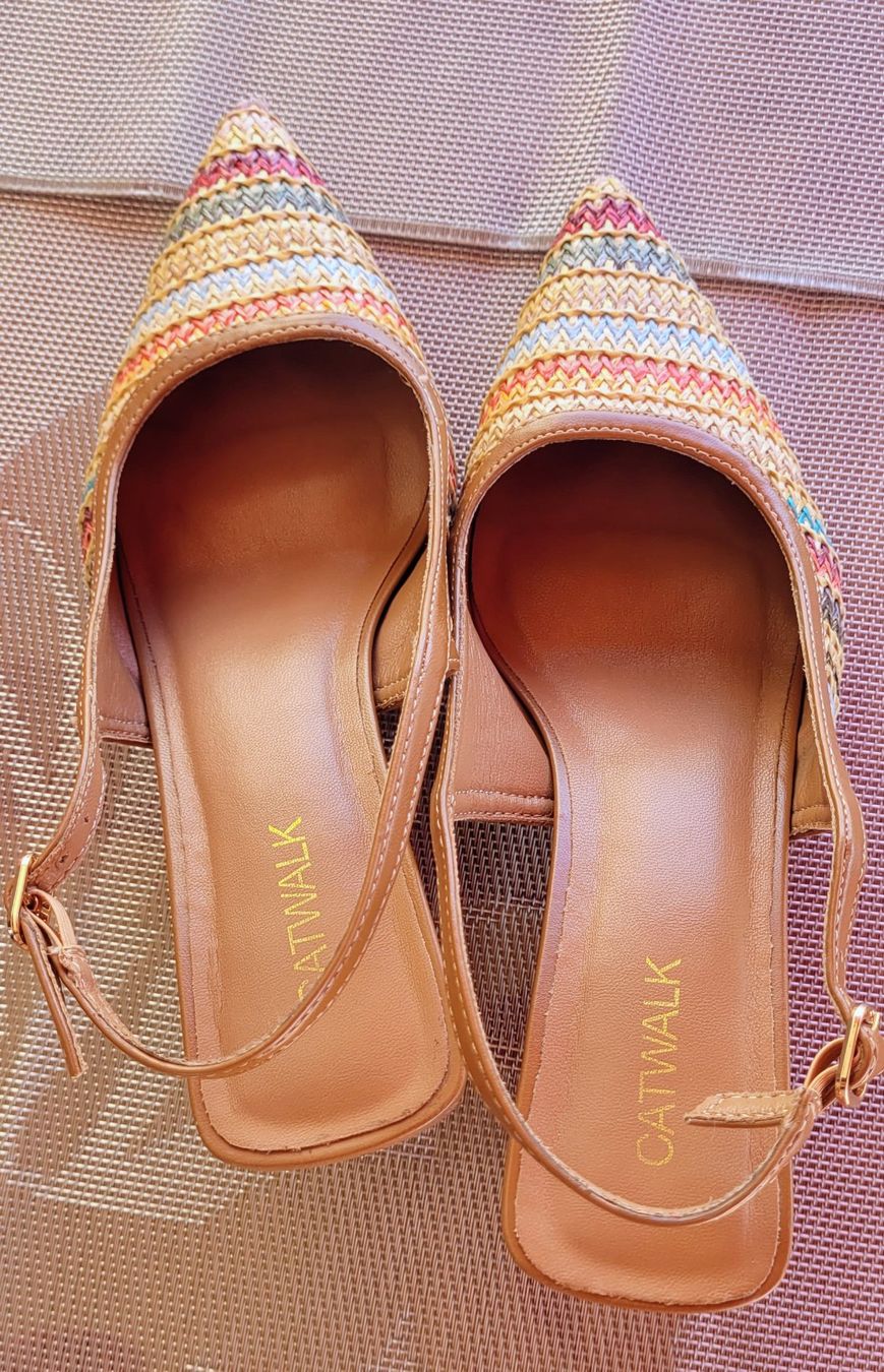 Scarpe da donna: Escarpins tressés pointure 38 – Usato da Neuchatel venduto da Annikika 3