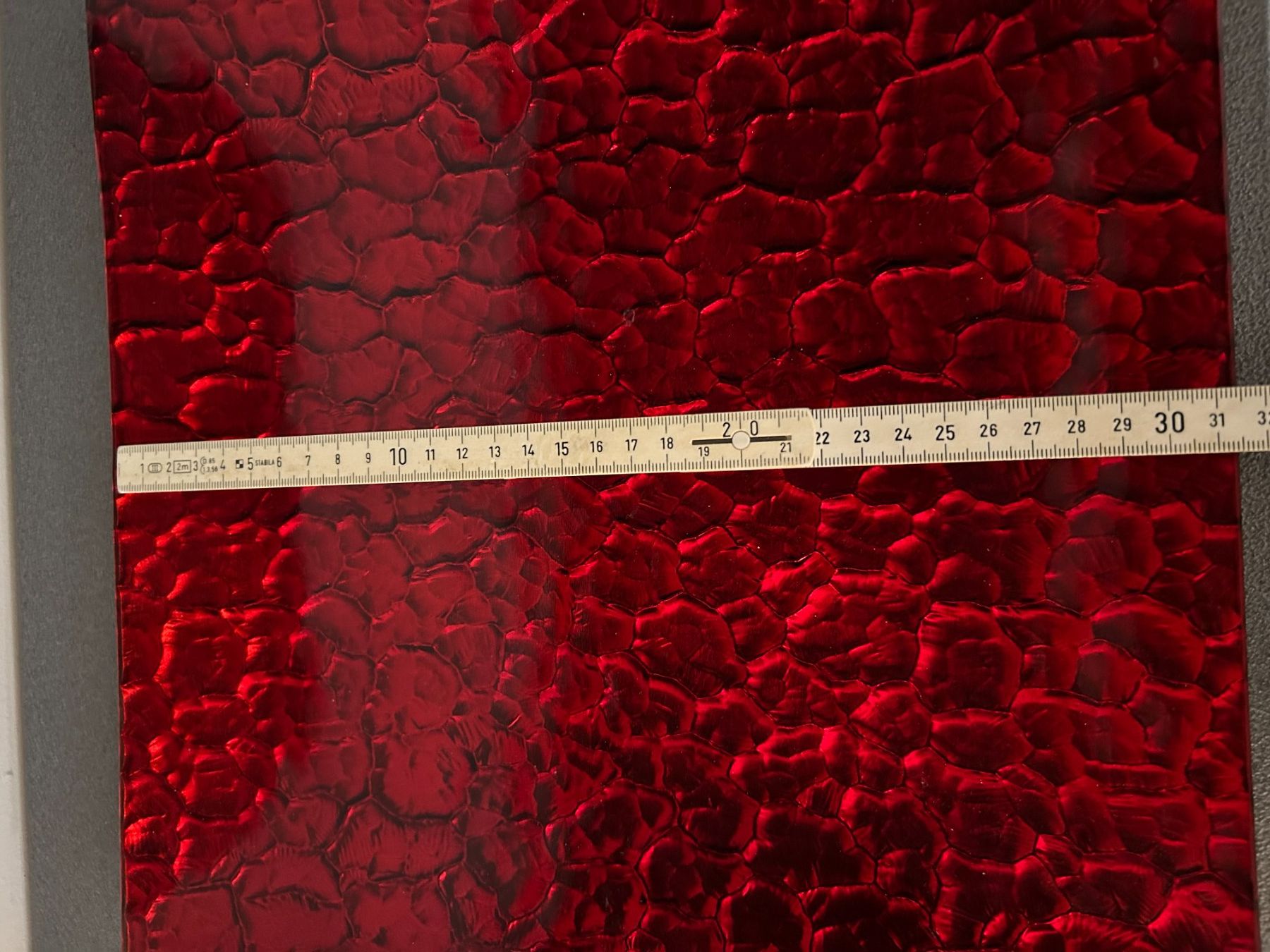 Piatti: Eleganter roter glänziger Teller - assiette décorative – Usato da Küsnacht ZH venduto da filo_fila8700 3