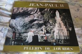 Papst / Pape Jean-Paul II Pèlerin de Lourdes Vinyle 33T Rare