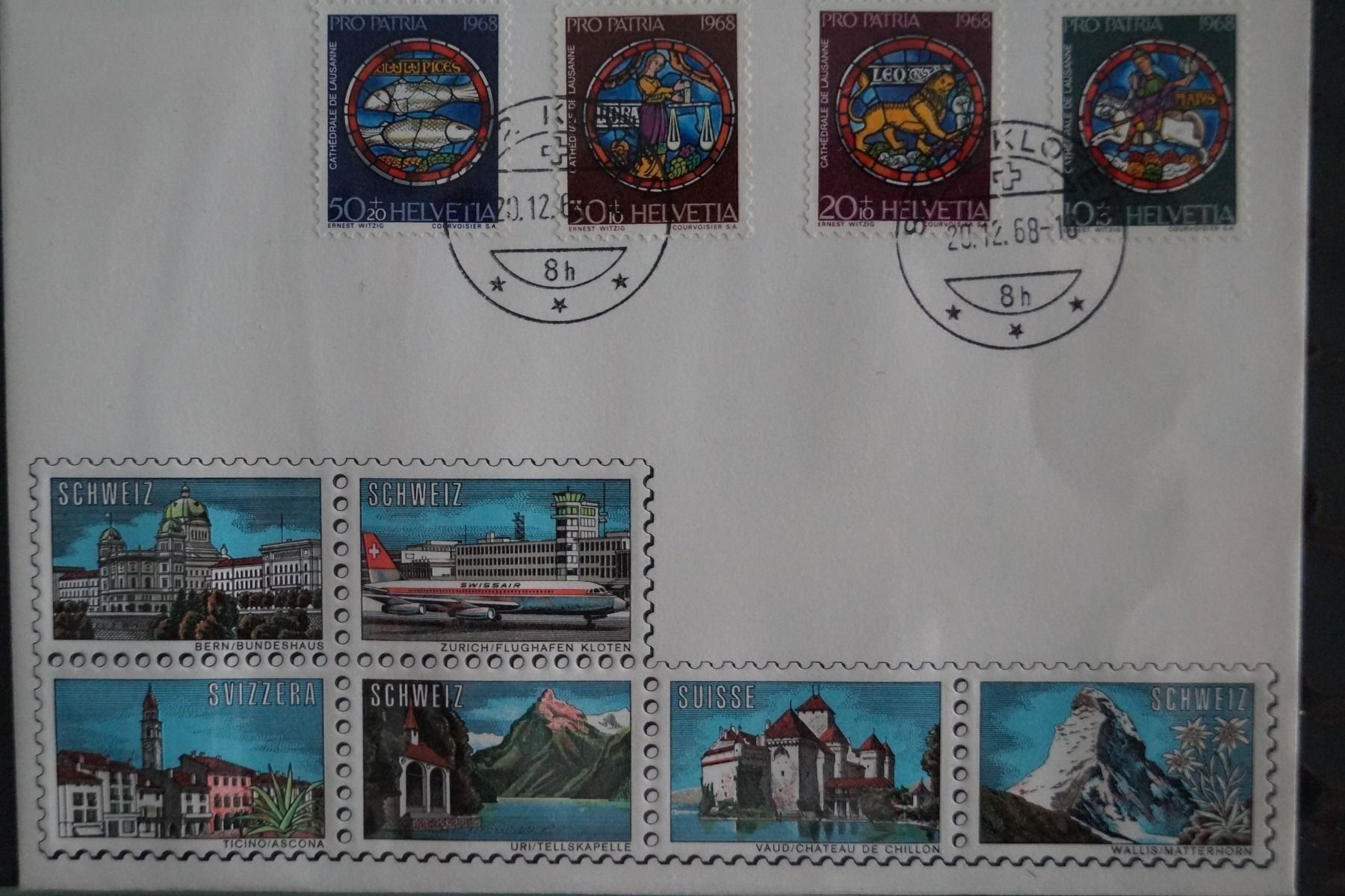 Tutti i francobolli: Pro Patria Briefmarken Kollektion – Usato da Nürensdorf venduto da Jx3p 7