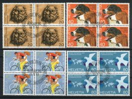 1983, Viererblöcke, ET, Sonderpostmarken