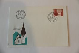 FDC, Dauermarken, 6.9.79, Wert Fr. 3.0, neu