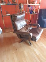 2 x Leder Sessel in der Art von King Chair