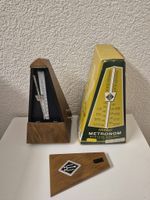 Wittner Metronom -  System Mälzel Holz mit Originalkarton