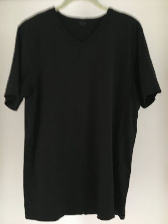 T-Shirt orig. SCHIESSER Gr .M  echt schwarz, NEU,