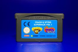 Crash & Spyro Superpack Vol 1 - Nintendo Game Boy Advance