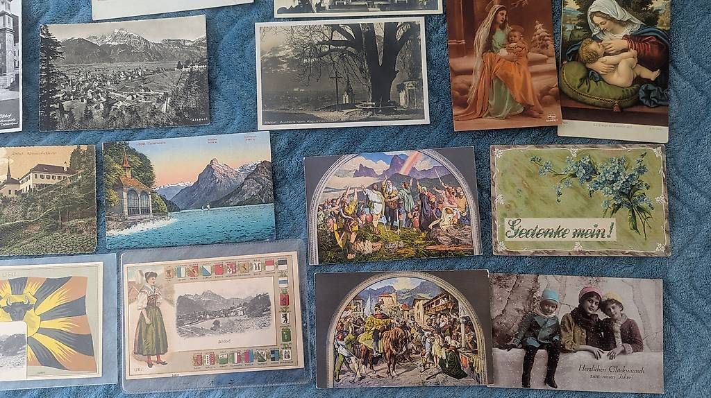Cartoline postali: 39 Stück Postkarten – Usato da Altdorf UR venduto da Walhalla59 2