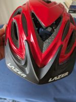 Casque Lazer X3M rouge taille 50-57cm bon état
