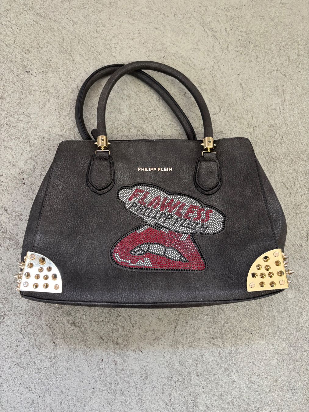 Philipp Plein Borse da donna: Philipp Plein Tasche schwarz mit Nieten – Usato da Sonterswil venduto da VD-Service