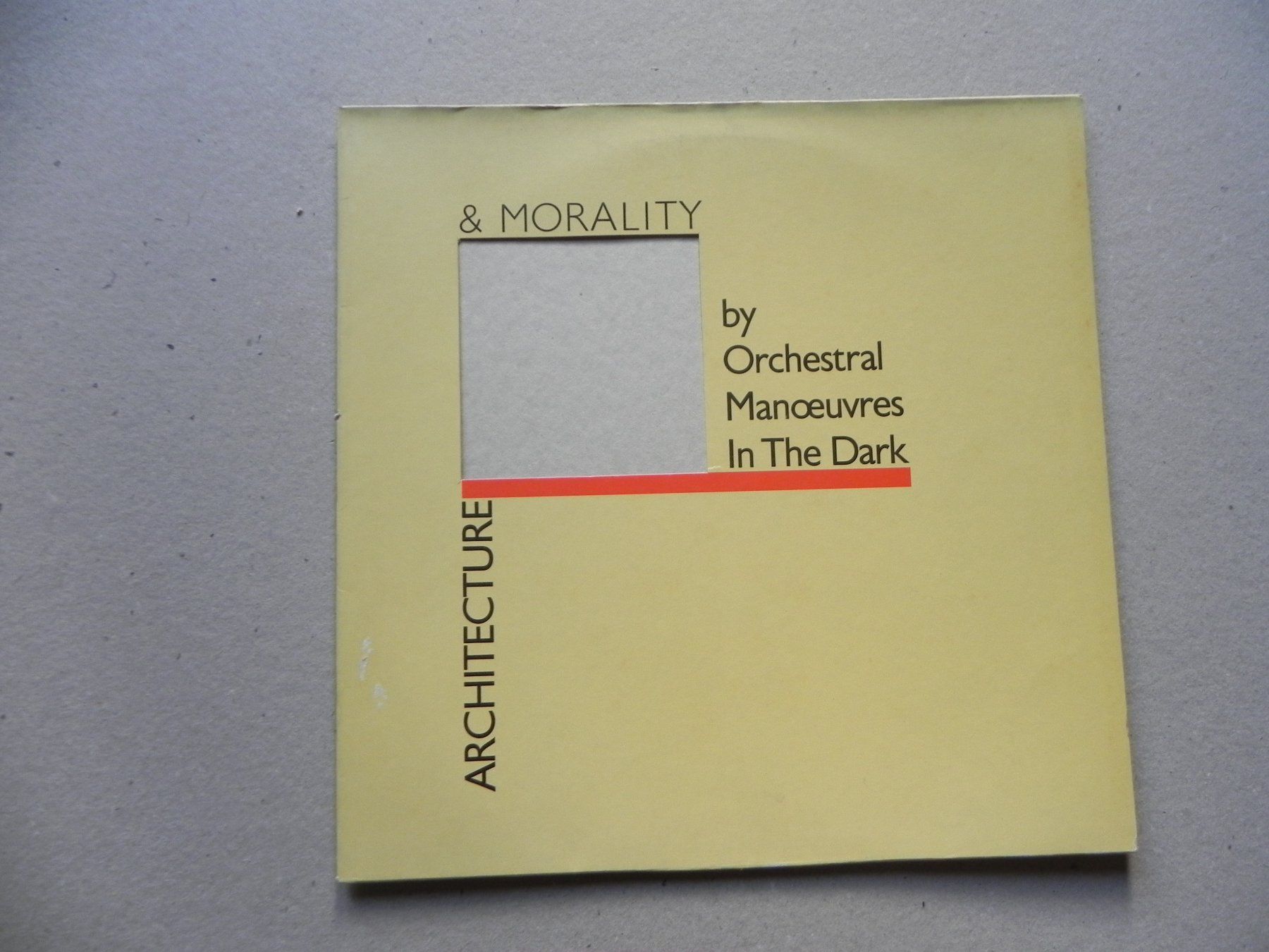 Dischi in vinile: LP brit. New Wave Synth Pop Band OMD 1981 Architecture & ... – Usato da Siebnen venduto da krimsie 2