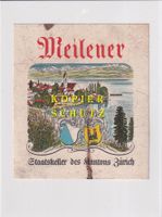 Etikette - Meilener (Wein) /bd