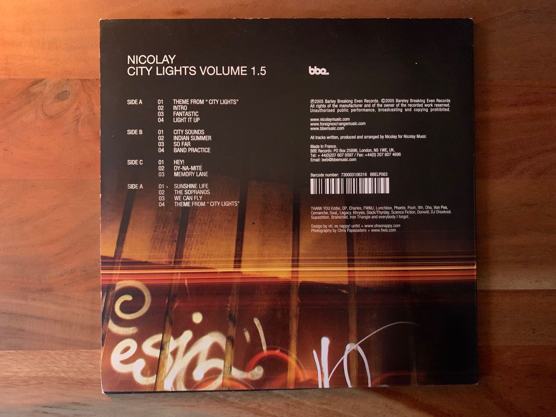 Dischi in vinile: Nicolay - City Lights vol. 1.5 - 2xLP – Usato da Nunningen venduto da MashTape 1