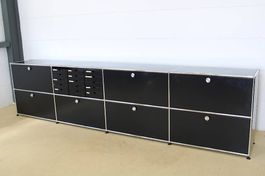 Swiss Design Furniture: USM Sidebaord in schwarz, neuwertig