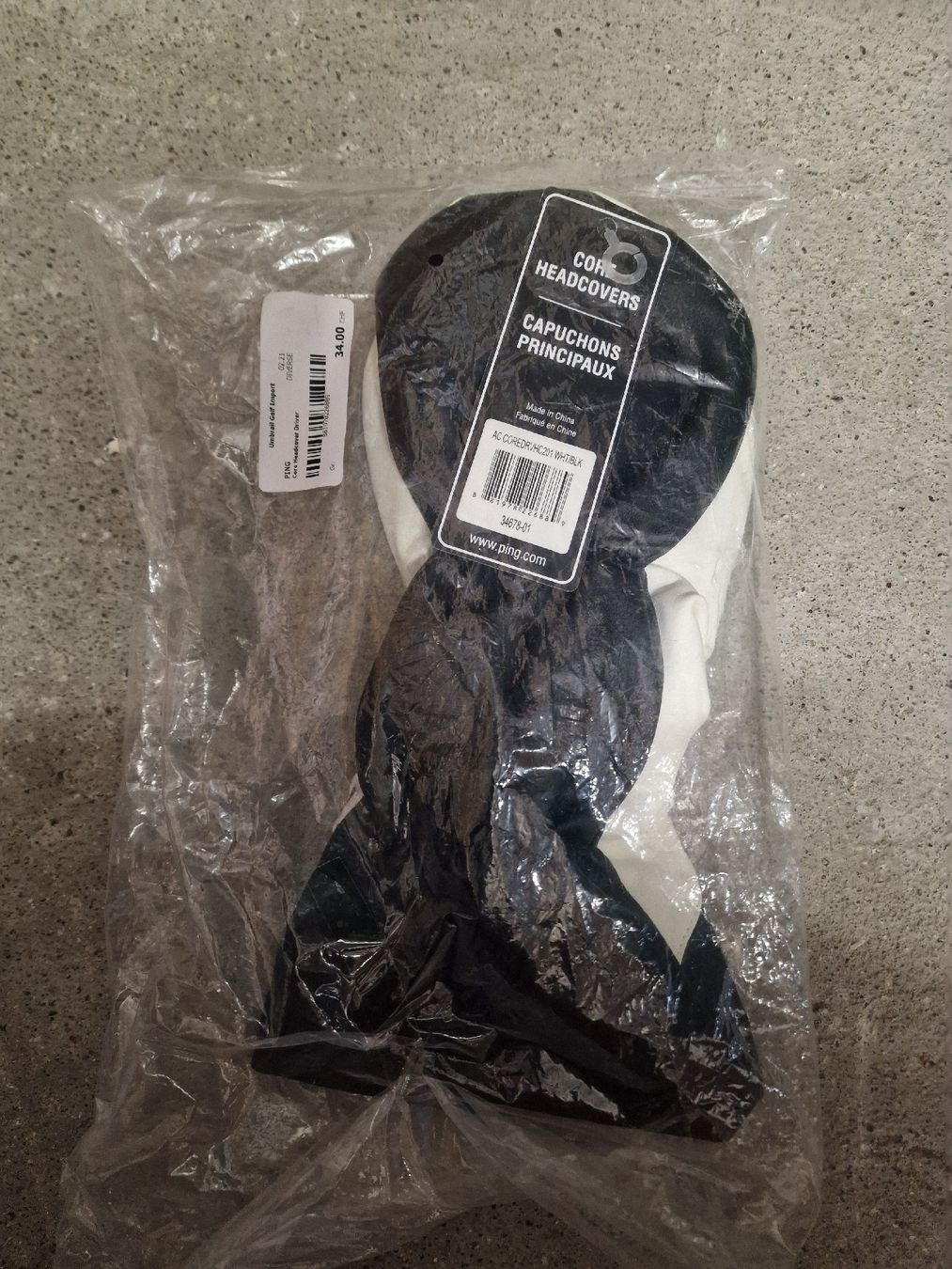 Ping Mazze & Set: Headcover von Ping für Driver – Nuovo e nell'imballaggio originale da Bern venduto da Monaluna 1