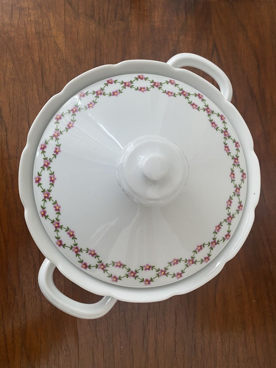Tutte le decorazioni: Mitterteich Bavaria Keksdose Blumendekor. – Usato da Buochs venduto da Chreschte2 1