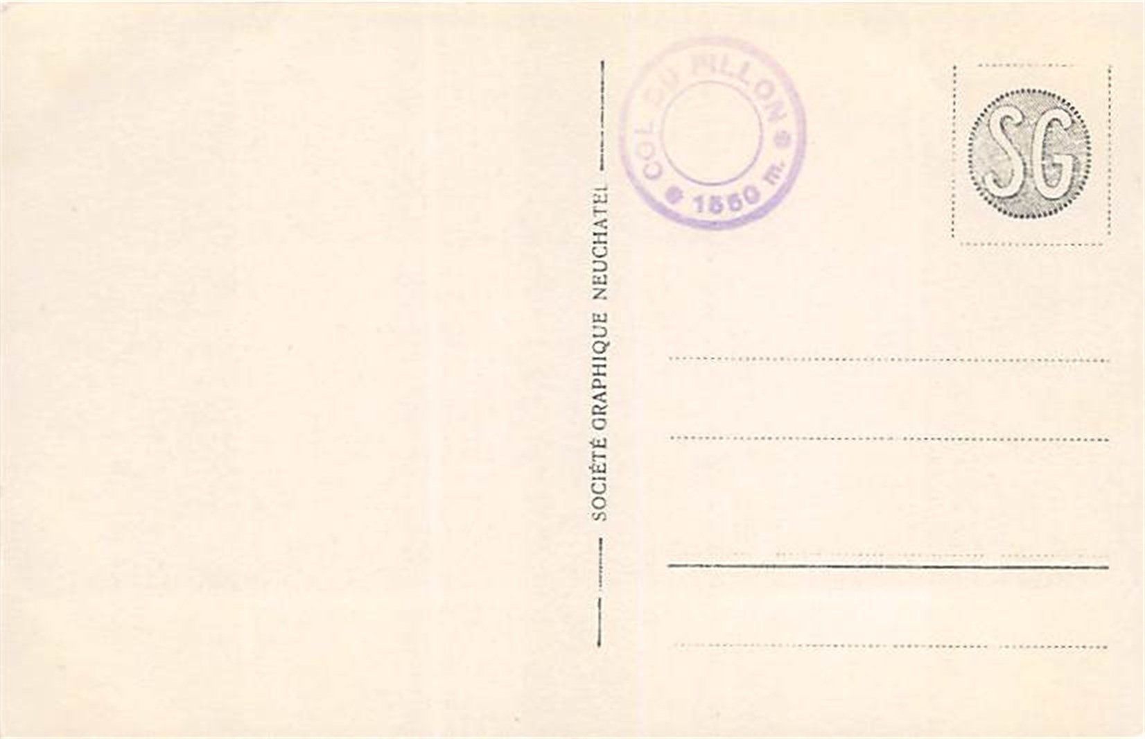 Ansichtskarten: Gsteig, Oldenhorn – Gebraucht aus Ottikon b.Kemptth. von Neptun1974 1