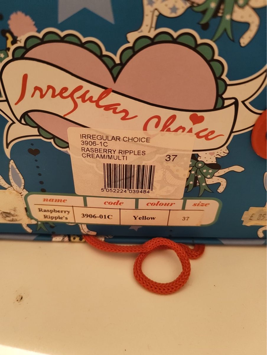 Scarpe da donna: Irregular Choice Rasberry Ripples Damenschuhe Grösse 37 – Nuovo (secondo la descrizione) da Zürich venduto da tos_mht7 4