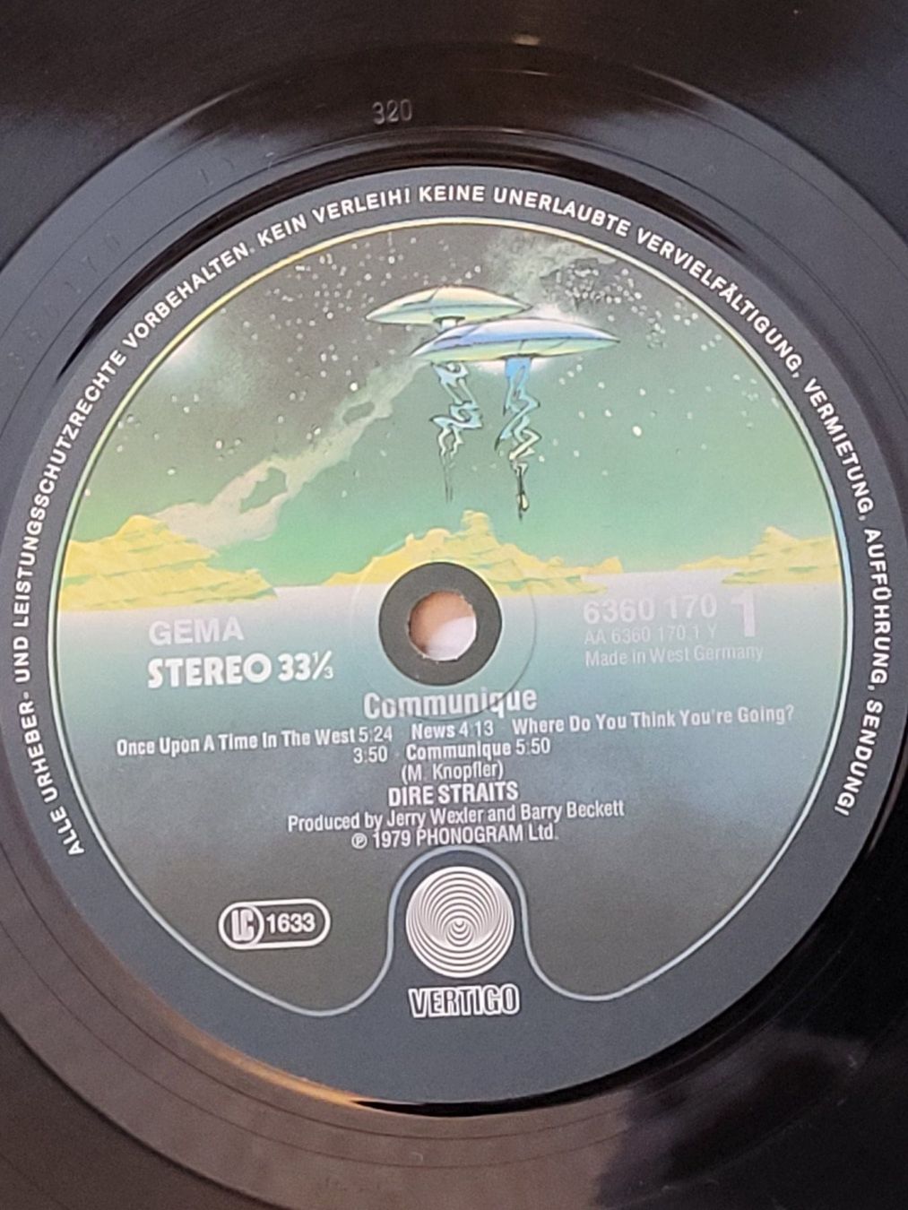 Schallplatten: LP DIRE STRAITS - COMMUNIQUE - 1979 – Gebraucht aus La Chaux-de-Fonds von reu_kx5l 3