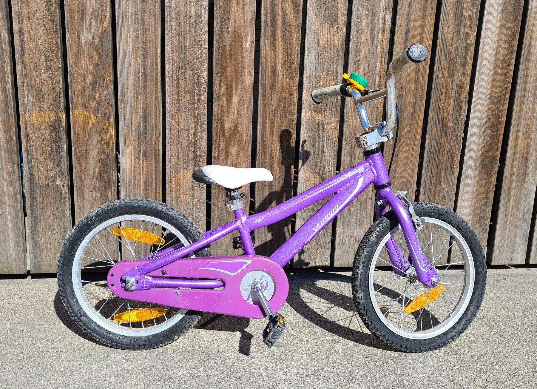 Specialized Biciclette: Specialized Kinder Velo 16 Zoll, violett – Usato da Ruswil venduto da LeaK02