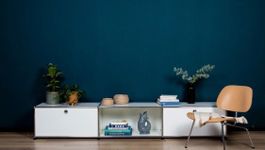 USM LOWBOARD WEISS WIE NEUE