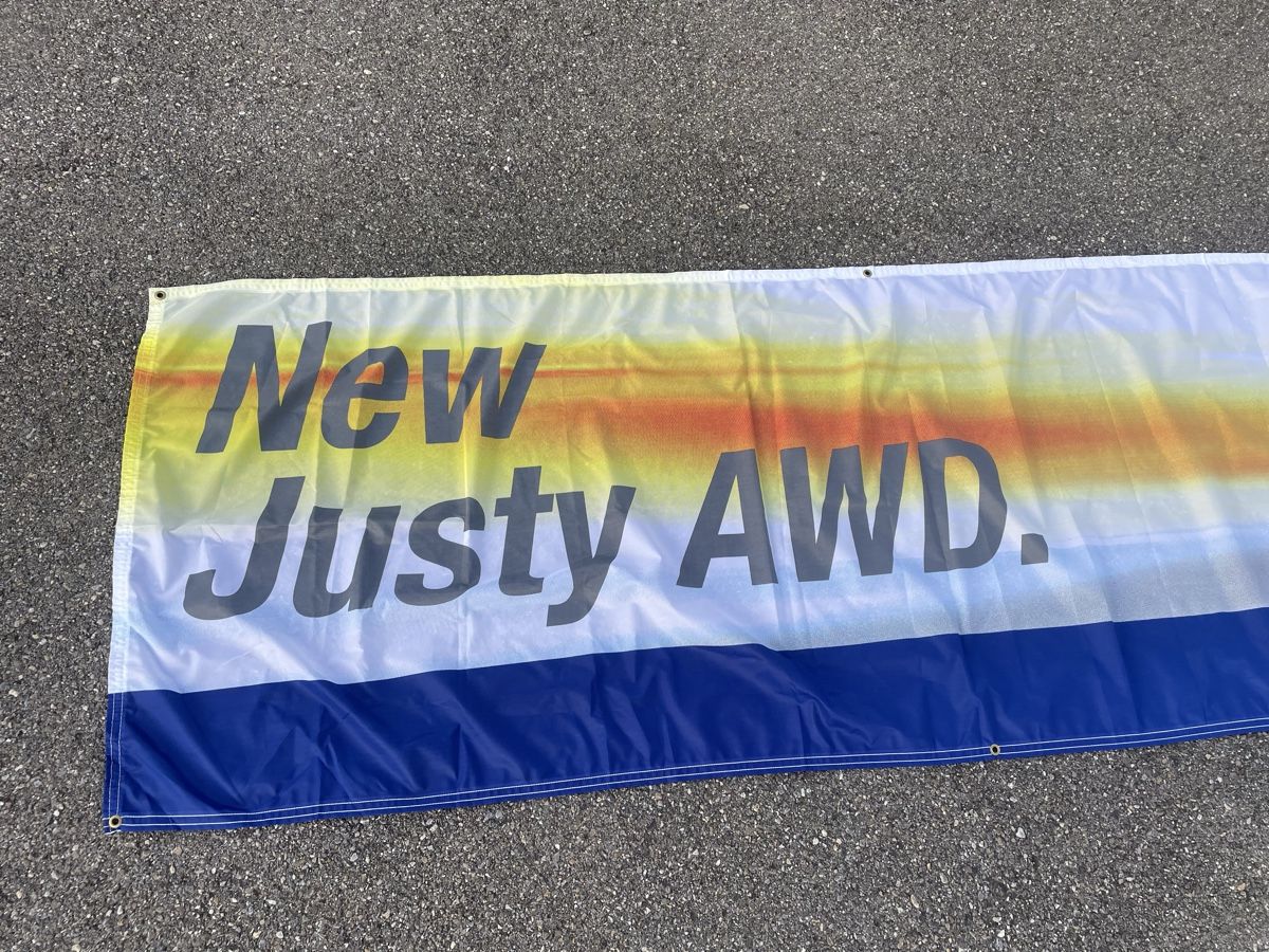 Drapeaux: Subaru Werbe-Fahnen  – Neuf (Voir description) à Heitenried par Alpuchalb 2