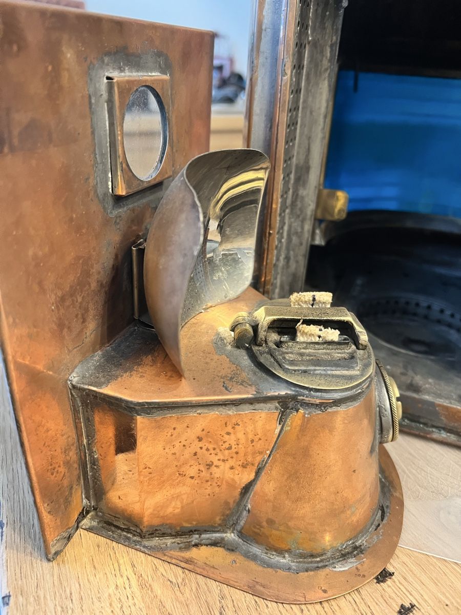Lampade: Schiffslaterne Lampe 1945 – Usato da Sevelen venduto da Ritiplampi 5