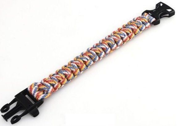 Bracciali & Braccialetti: Paracord Rettungs Seil, Alarmpfeife – Nuovo e nell'imballaggio originale da Courlevon venduto da HotSaleandPrice 1