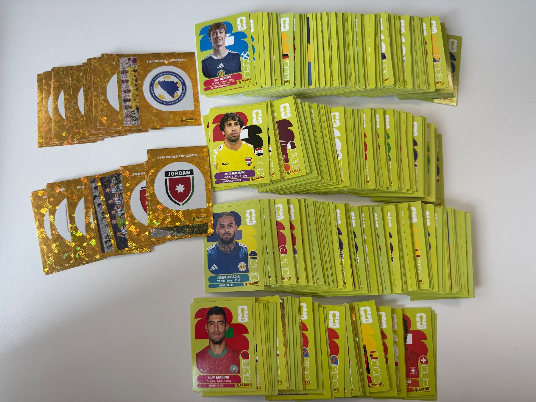 Panini Carte collezionabili: Ca. 600 Panini WM 2026 Sticker – Nuovo (secondo la descrizione) da Bern venduto da YB2590 1