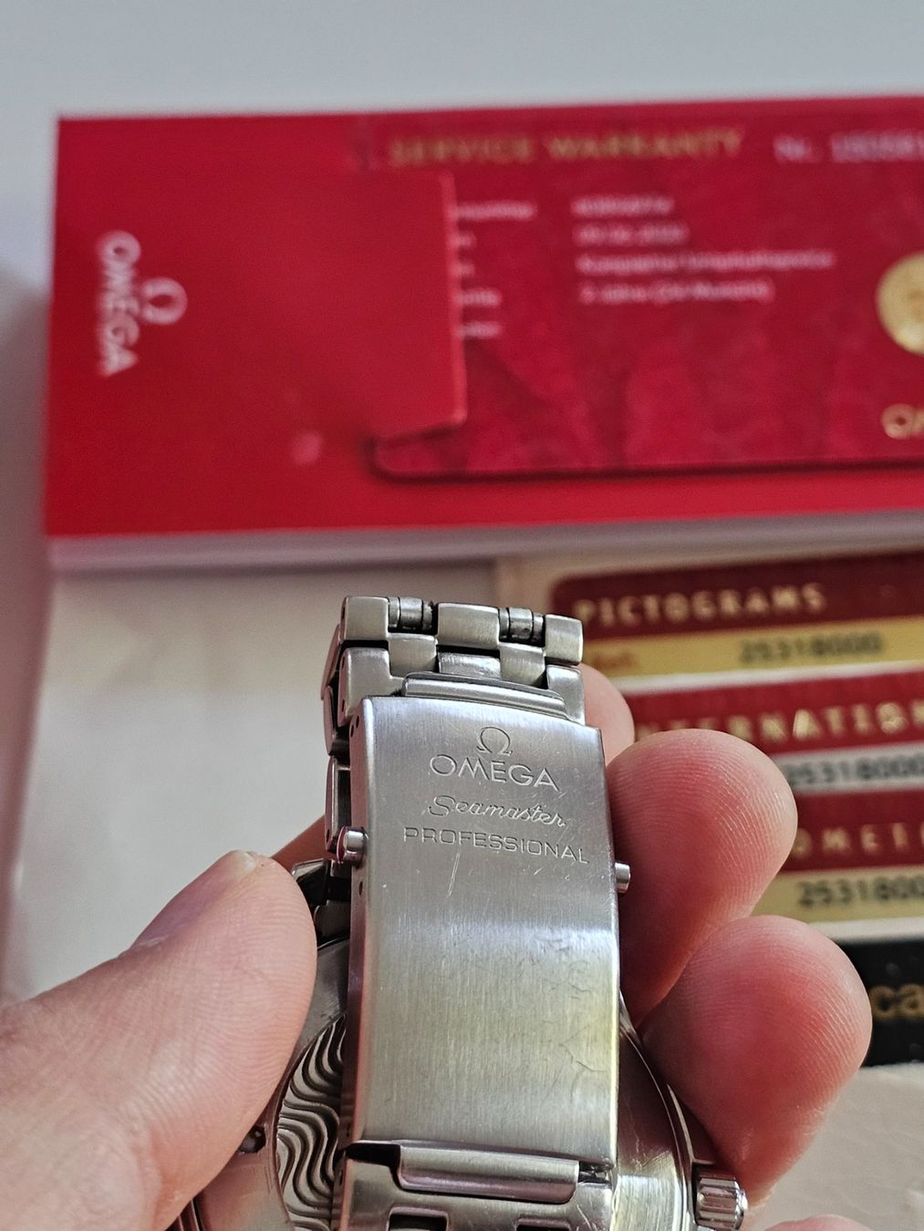 Omega Orologi: Omega Seamaster Diver 300M 2531.80 full set – Usato da Fribourg venduto da wis_7b6y 6