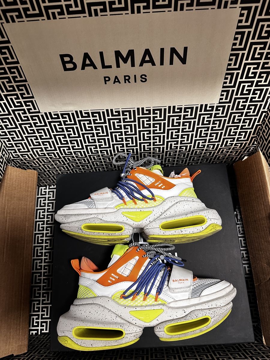 Balmain Scarpe da uomo: Balmain B-Bold en cuir – Nuovo (secondo la descrizione) da Courroux venduto da cat_yts6 1