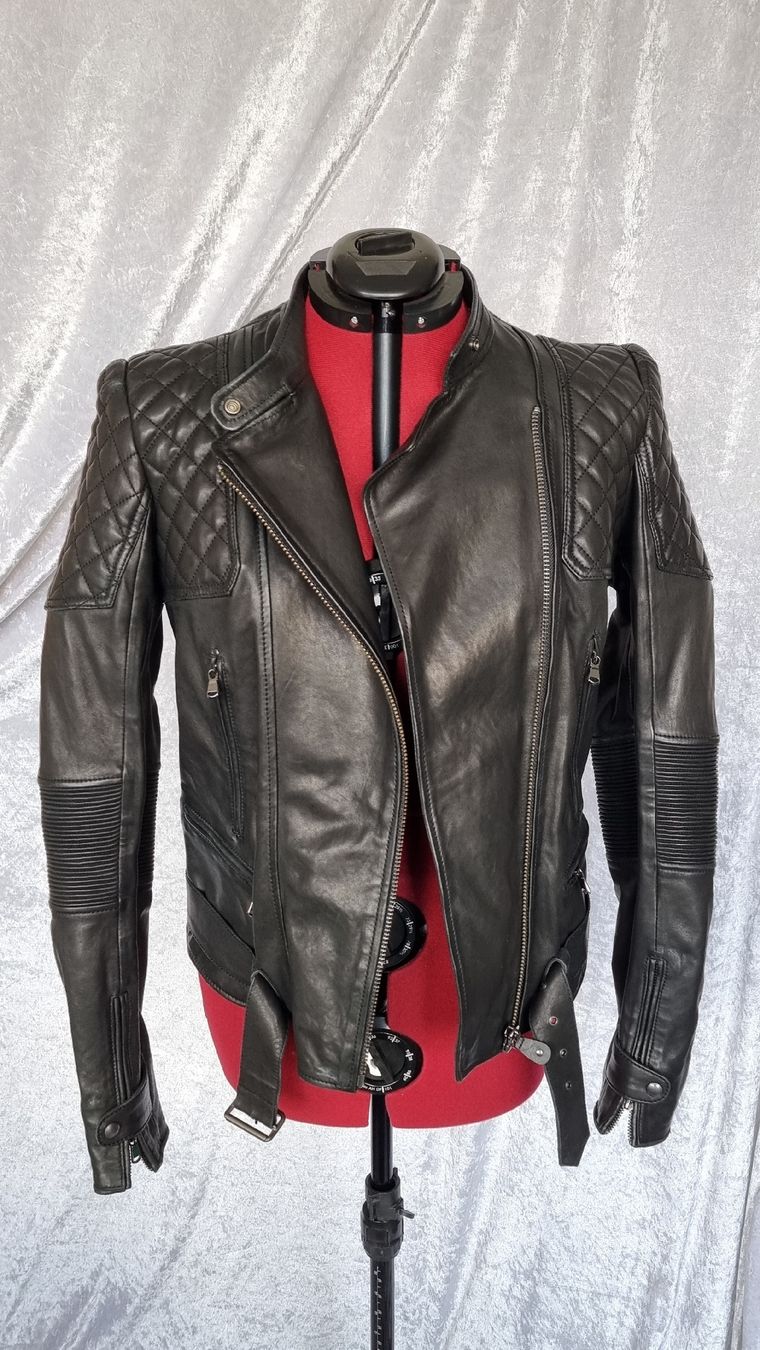 Diesel Giacche: Damen Lederjacke-Diesel Black Gold – Nuovo (secondo la descrizione) da Pfäffikon SZ venduto da hrs_k2tn 2