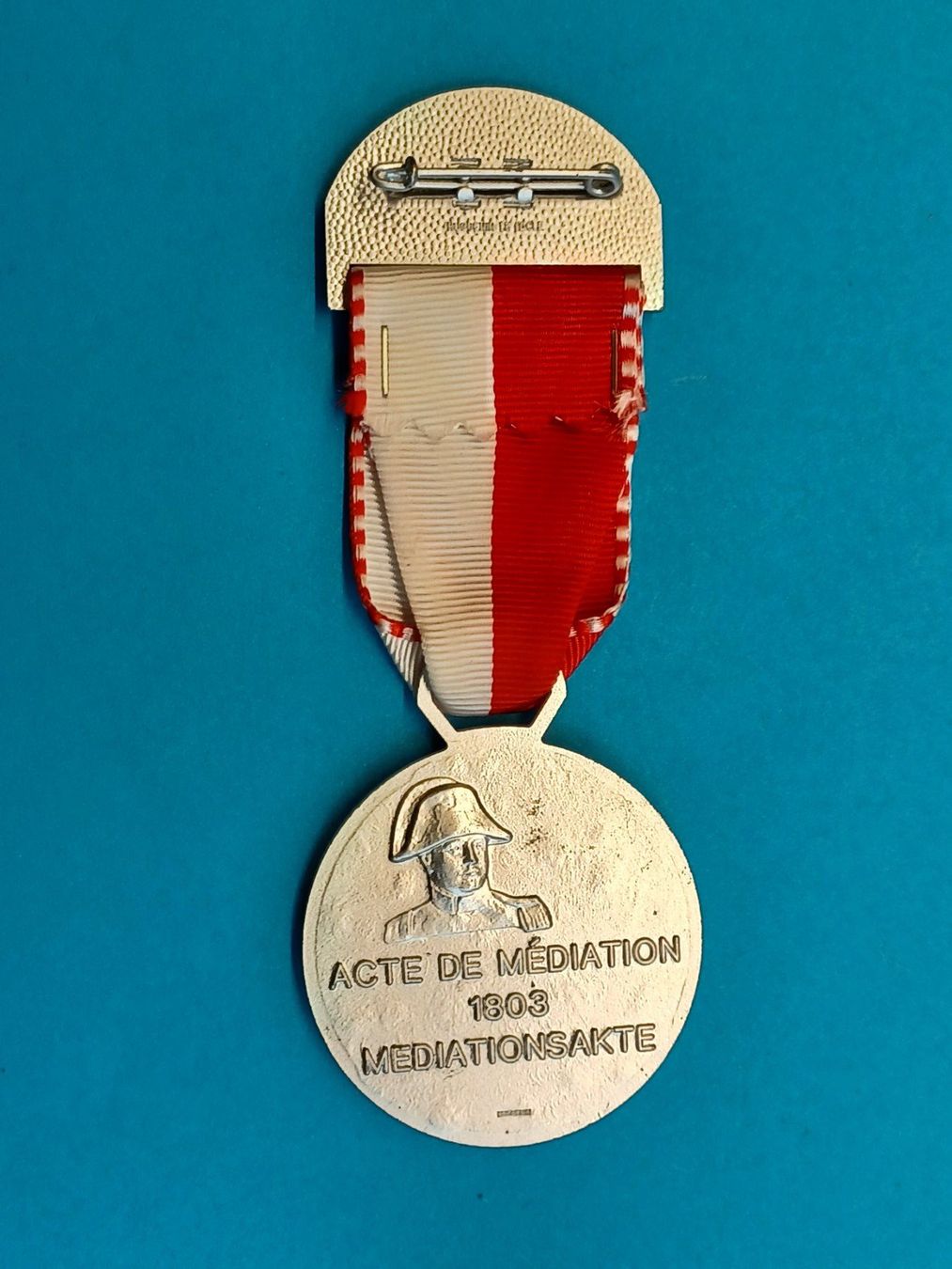 Medaillen: Napoleon Freitheitsbaum "silberfarbig" (X498) – Gebraucht aus Schwanden GL von Suvorov 3