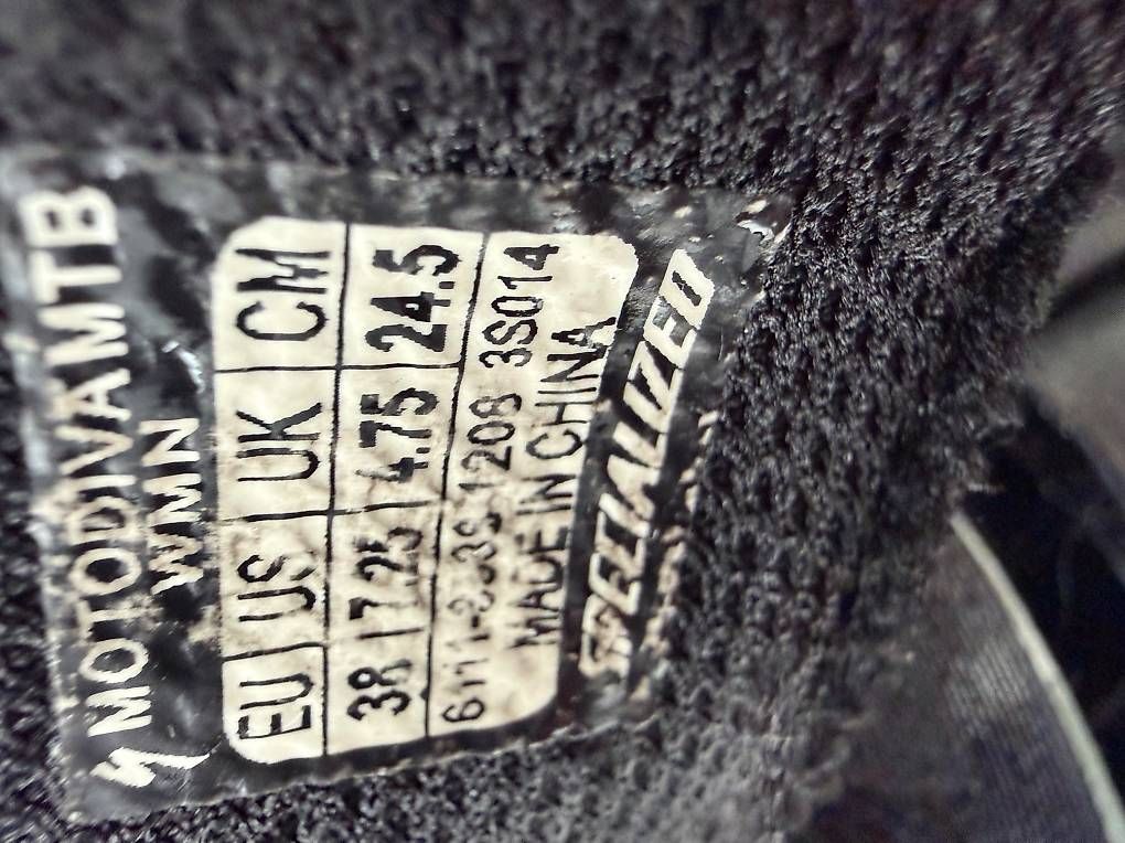 Herrenschuhe: Specialized motodiva/body geometry Gr. 38 – Gebraucht aus Siebnen von mardie09 3