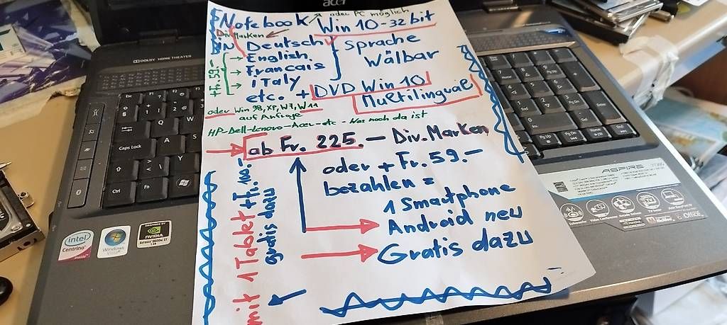 Hewlett Packard Notebook: notebook windows 10/11 – Usato da wila venduto da audi48 3