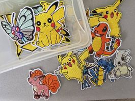 26 Pokemon Bügelfiguren / Patches