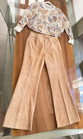 Hose Wildlederhose Lederhose Gr. M-38