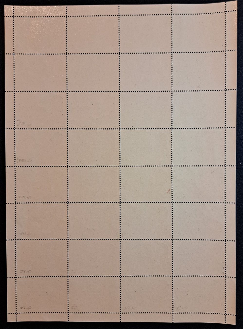 Alle Briefmarken: Soldatenmarken Bogen ** Bat.Car.2 1940 postfrisch – Gebraucht aus Unterägeri von PhilatelieStudiger 1