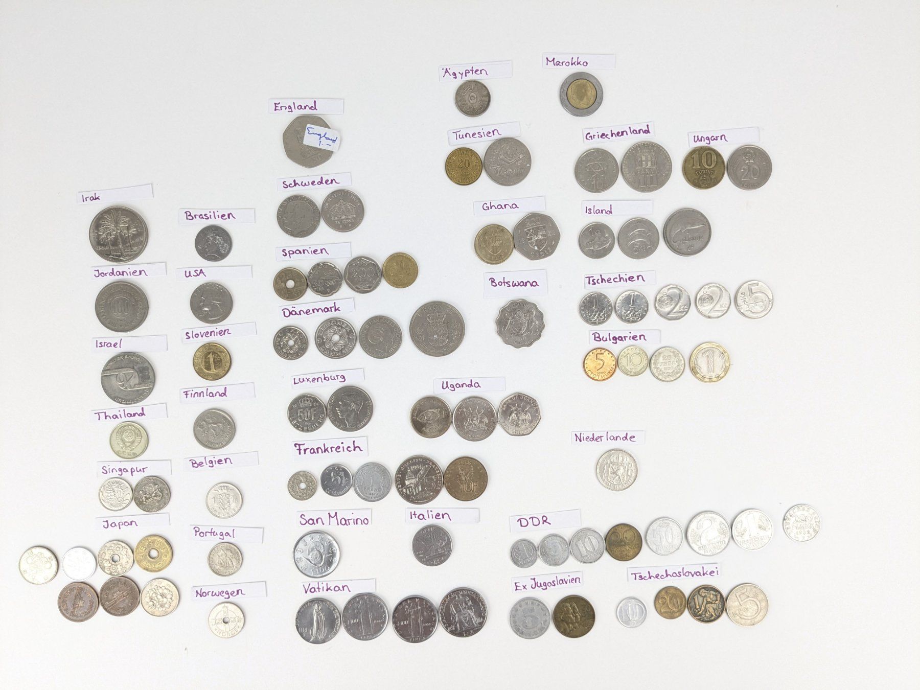 Tutti le monete: Münzsammlung – Usato da Thun venduto da Restwert_Thun 6
