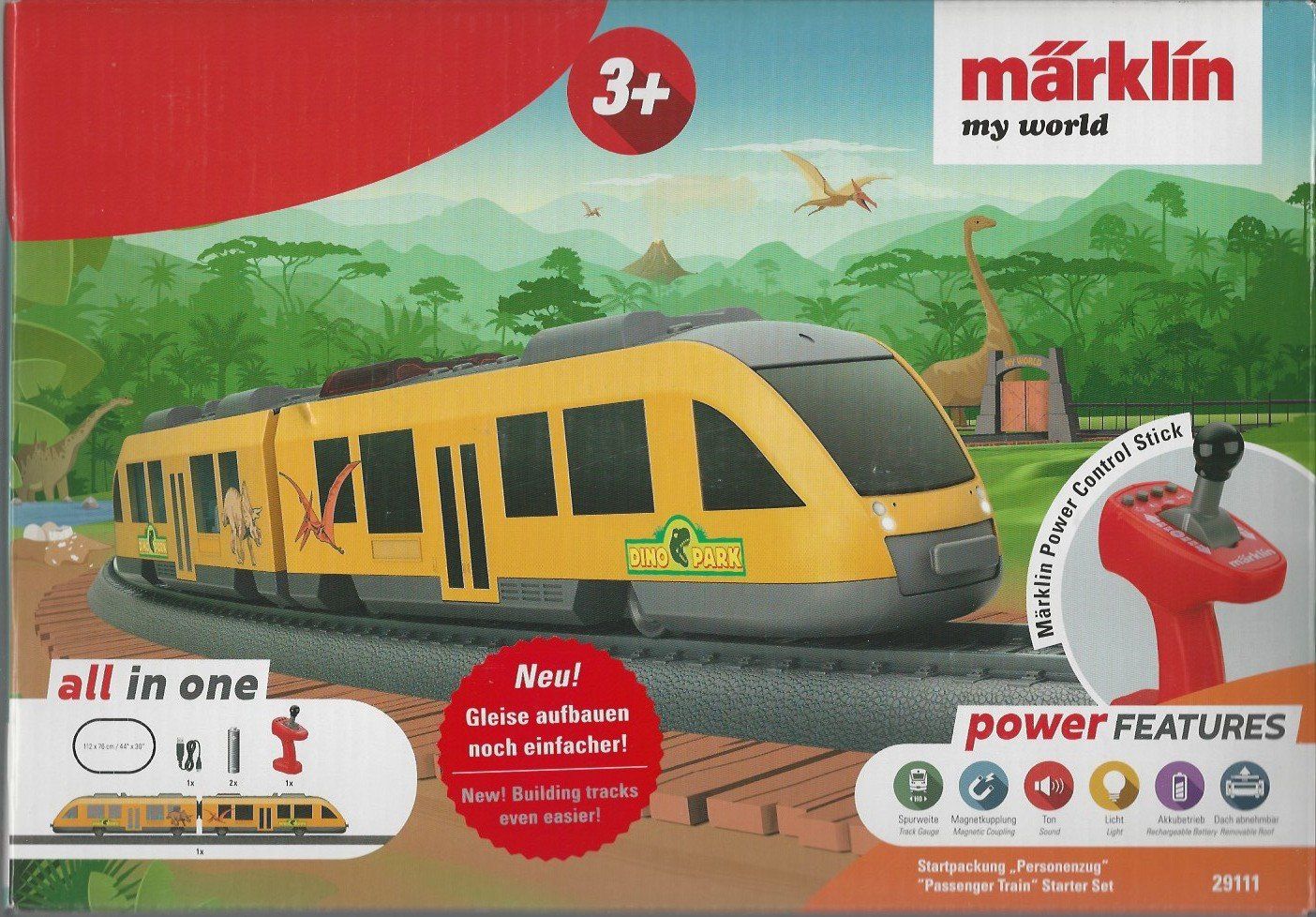 Märklin Modellini di ferrovie: MARKLIN MY WORLD 29111 PASSENGER TRAIN STARTER SET  new – Nuovo e nell'imballaggio originale da Vezia venduto da Aquarius_Age