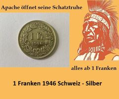 1 Franken 1946 - Silber - Schweiz